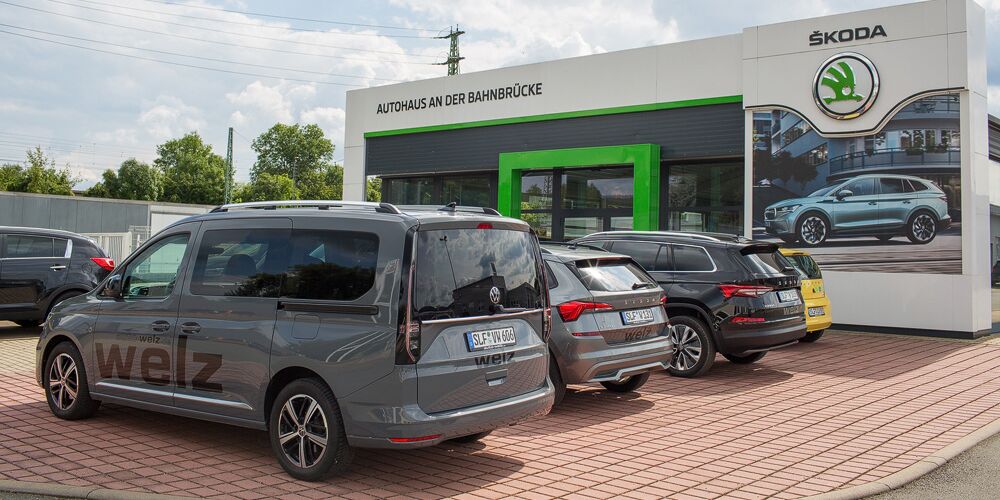 Skoda - Welz Autohaus an der Bahnbrücke - Ansicht